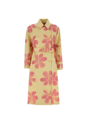 Weekend Max Mara Radioso printed cotton coat - Neutrals