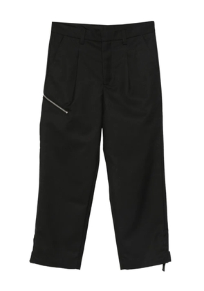 Peacemaker Oamc zipped-pocket straight-leg trousers - Black