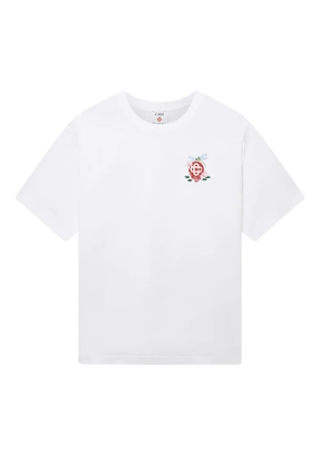 Casablanca Dragonfly Floral T-shirt - White