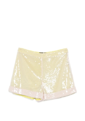 mvp wardrobe sequin bermuda shorts - Yellow