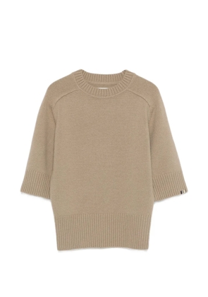 extreme cashmere Lauren ribbed sweater - Neutrals