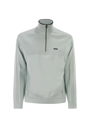 BOSS GREEN HUGO BOSS high-neck sweater - Blue