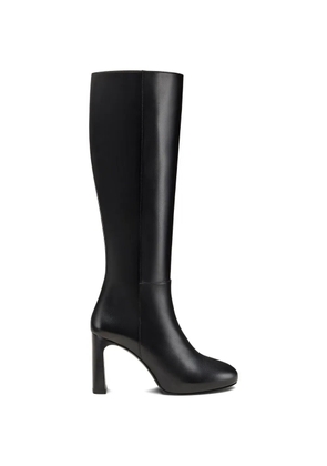 Stuart Weitzman platform zip boots - Black