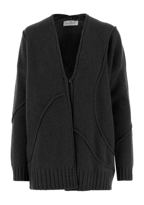 Bruno Manetti V-neck cardigan - Black