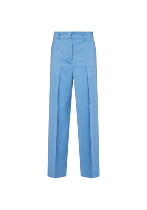 Weekend Max Mara Visivo wool pallazo pants - Blue