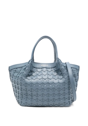 Serapian mini Secret leather tote bag - Blue
