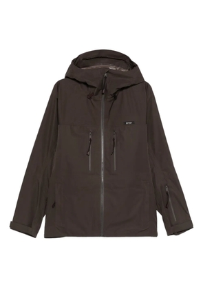 Prada hooded zip jacket - Brown