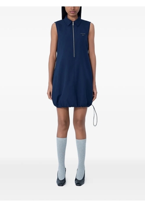 Prada logo-motif dress - Blue