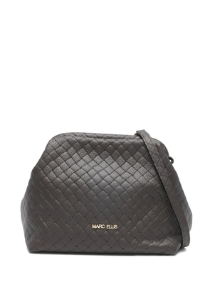 Marc Ellis medium Arlena Plot quilted clutch bag - Brown