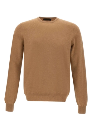 Gran Sasso crew-neck sweater - Brown
