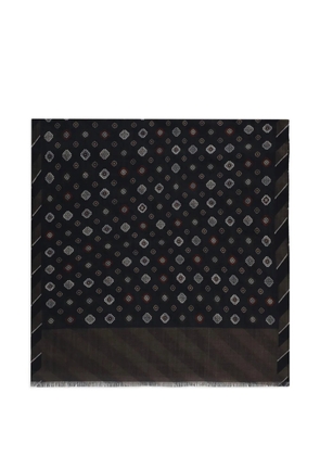 Altea patterned scarf - Blue