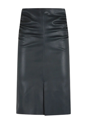 Stouls Oona ruched midi skirt - Green