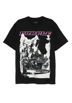 Purple Brand jersey short-sleeve T-shirt - Black