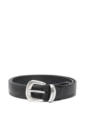 ERALDO engraved-buckle belt - Black
