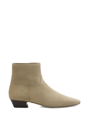 Stuart Weitzman Stassi zip booties - Neutrals