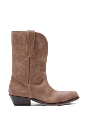 Golden Goose Wish Star boots - Brown