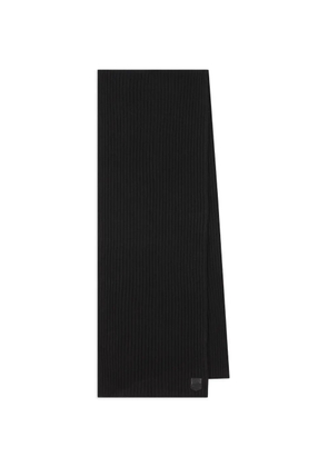Tod's ribbed cashmere scarf - Black