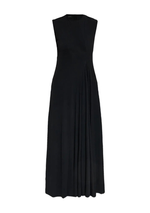 Balenciaga sleeveless pleated maxi dress - Black