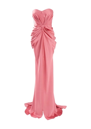 Ana Radu strapless maxi dress - Pink