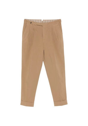PT Torino pleated trousers - Brown