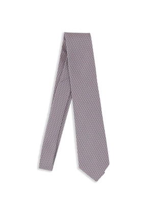 Ferragamo silk tie - Grey