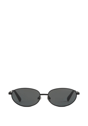 Jacquemus oval-frame sunglasses - Black