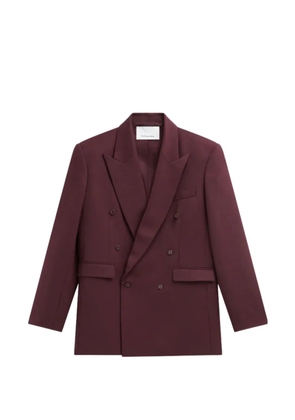 The Frankie Shop Monterey double-breasted blazer - Red