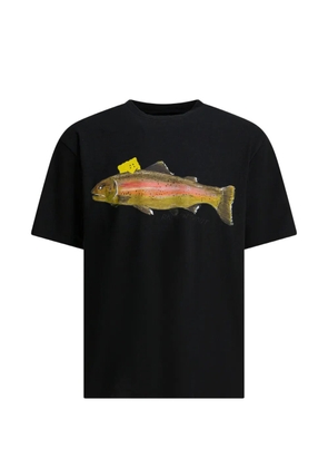 KAPITAL graphic short-sleeve T-shirt - Black