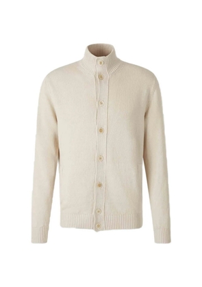 Zanone buttoned cardigan - Neutrals