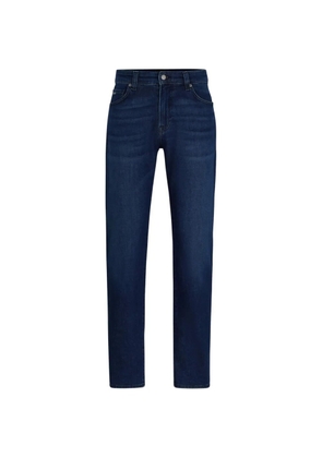 BOSS button-fastening jeans - Blue