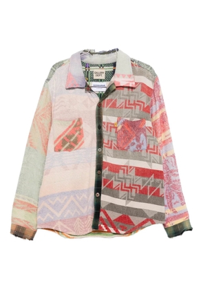 GALLERY DEPT. patchwork shirt - Neutrals