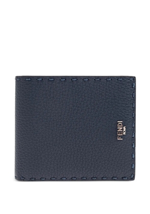 FENDI Selleria leather wallet - Blue