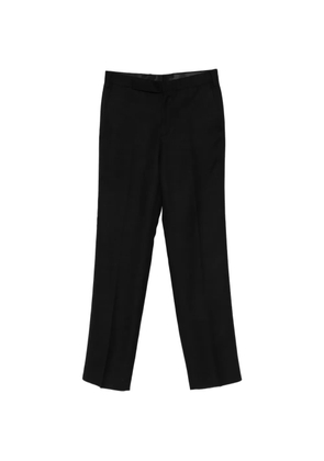 Lardini Cnpaluk belt-loop trousers - Black