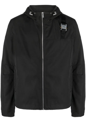1017 ALYX 9SM buckle-detail hooded jacket - Black