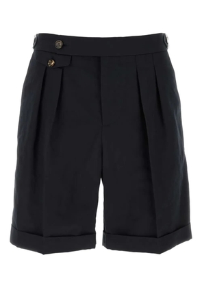 Brunello Cucinelli pleated bermuda shorts - Blue
