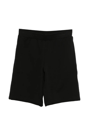Ea7 Emporio Armani logo-patch shorts - Black