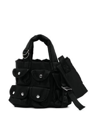 sacai pocket tote bag - Black