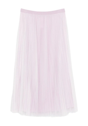 Fabiana Filippi pleated midi skirt - Pink