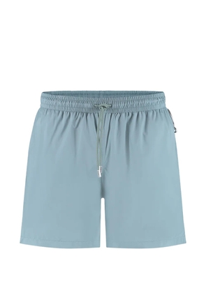 Fedeli Madeira drawstring beachwear shorts - Blue