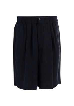 Giorgio Armani buttoned bermuda shorts - Blue