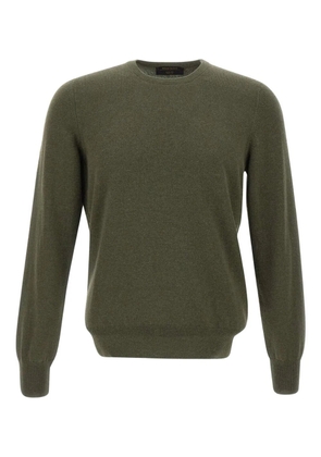 Gran Sasso crew-neck ribbed sweater - Green