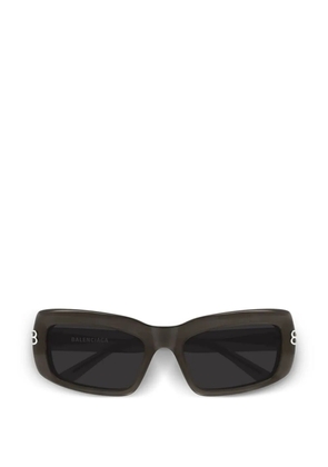 Balenciaga Eyewear BB rectangle-frame sunglasses - Grey