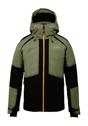 PHENIX hooded panelled jacket - Green