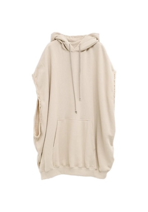 Rick Owens sleeveless hoodie - Neutrals