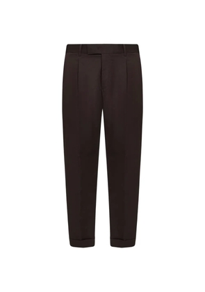 PT Torino pleated trousers - Brown