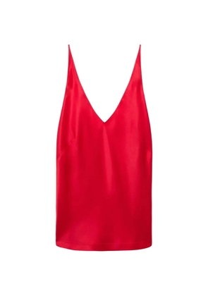 Dorothee Schumacher V-neck strapped top - Red