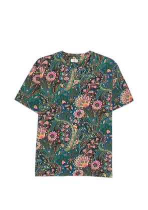 ETRO paisley-pattern T-shirt - Green