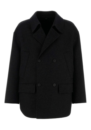 FENDI flannel coat - Grey