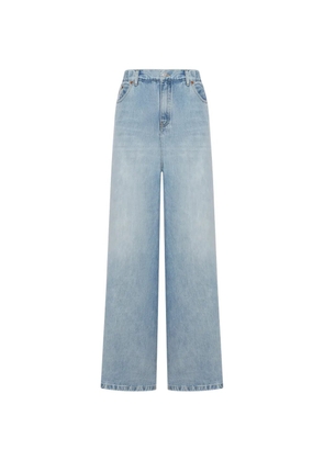 LOIS JEANS flow wide denim jeans - Blue