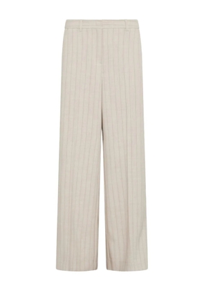 Marella Skipper striped trousers - Neutrals